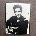 Elvis Cast Iron plaque