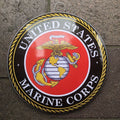 United States Marine Corps Dome Metal 40 Cms Sign