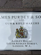 James Purdy & Sons Ltd Vintage Style Enamel Sign