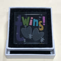 Spaceform Twins Miniature Glass Token