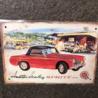 Austin Healey Metal Sign