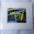 Harland & Wolf A5 Mounted Acrylic Print Titled âHappy Irelandâ