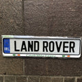Land Rover Irish License Plate