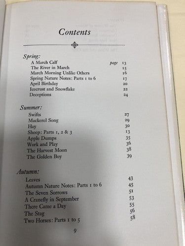 Ted Hughes Season Songs First Edition 1976 See All Photos