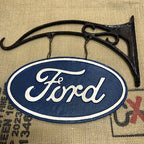Ford Cast Iron Double Sided Sign