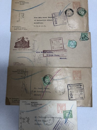 Belfast Postal History Covers
