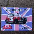 Mini Cooper âSâ Metal Sign