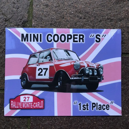 Mini Cooper âSâ Metal Sign