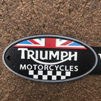 Triumph Motorcycles Workshop Cast Iron Arrow Sign