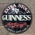 Guinness Dome Sign Metal