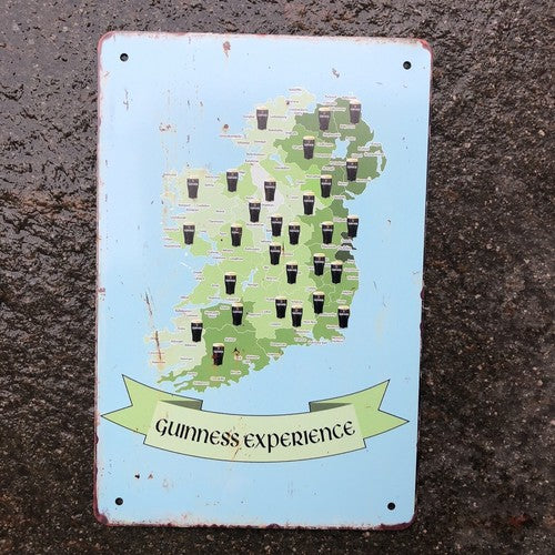 Guinness Experience Metal Sign New Design