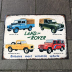 Land Rover Metal Sign 50x 70 Cm