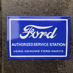 Ford Enamel Sign New Design