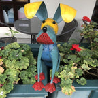 Dog Metal Art Watering Can