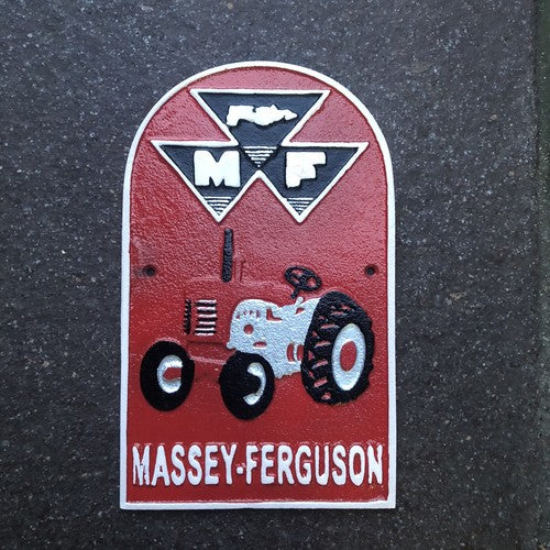 massey ferguson Cast Iron Sign