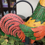 Cockerel Metal Art Watering Can