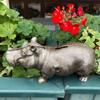 Hippo Cast Iron Money Box