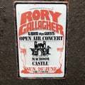 Rory Gallagher Metal Sign