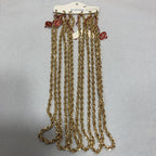 Primor Gold Plated Card Of Six 19 Inch Chains