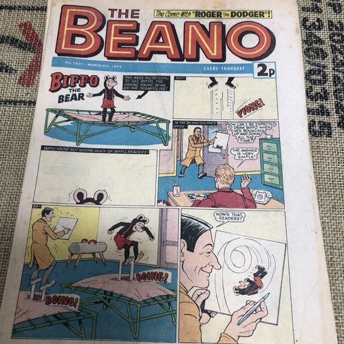 Beano Bundle Of Four 1973s Comics