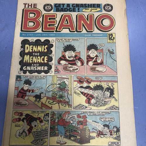 Beano 5 Comics 1984 Nos2165-2169