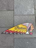 Indian Motorcycle Cast Iron Head Sign Extra Large