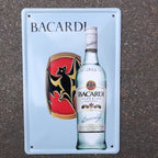 Bacardi Metal Sign