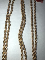 Primor Gold Plated Card Of Three 19 Inch Chains