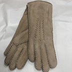 Sheepskin Genuine Gloves Mushroom Colour See All Photos Pair No 4