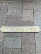 Hyde Park W2 Vintage Style Wooden Sign