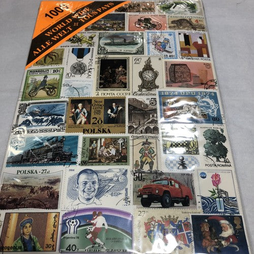 1000 Different World Stamps For Collectors