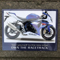 Suzuki Metal Sign