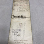 Vellum Indenture Documents 1888