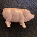 Original Vintage Cast Iron Pig Money Box