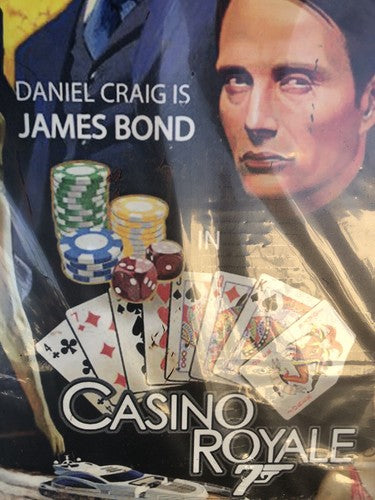 James Bond Casino Royale Heavy Metal Sign