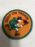 Keep On Trekin Patch Vintage