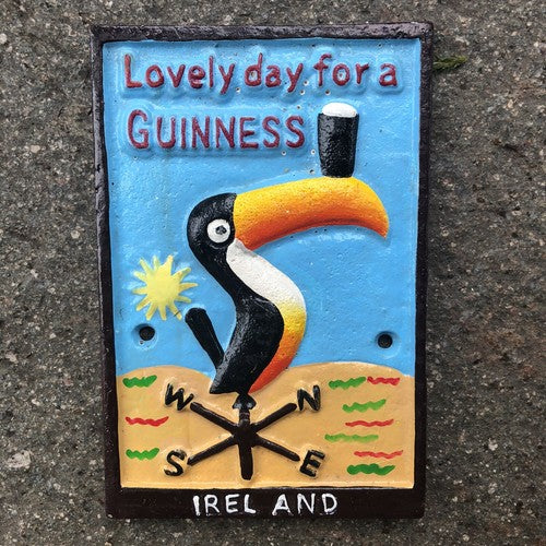 Guinness Lovely Day For A Guinness Cast Iron Sim