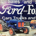 Ford And Fordson Metal Sign