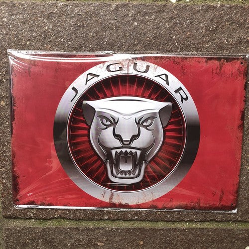Jaguar Metal Sign