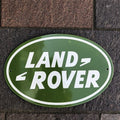 Land Rover Enamel Sign