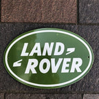 Land Rover Enamel Sign