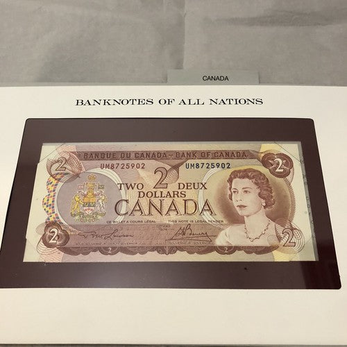 Canada 2 Deux Banknote No 36 (a) Overseas Delivery Available ð