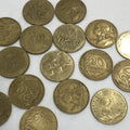 France 20 Centimes Aluminium Bronze Coins