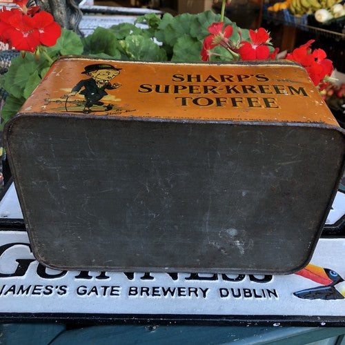 Sharps Super Kreem Toffee Vintage Tin
