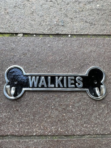 Walkies Bone Aluminium Key Rack