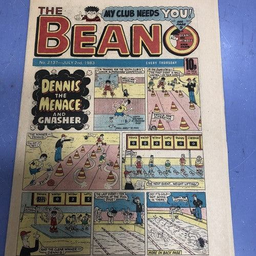 Beano 5 Comics 1983 Nos 2134-2138