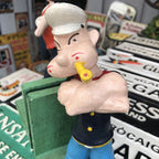 Popeye Cast Iron Book Ends