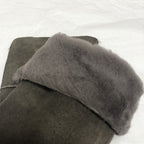 Sheepskin Genuine Brown Gloves See All Photos Pair No 8