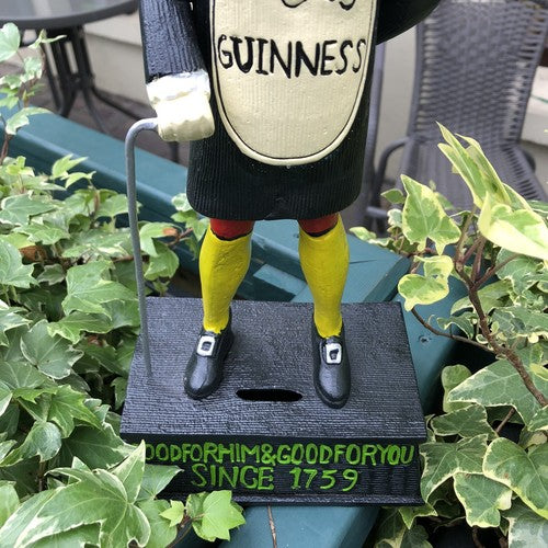 Guinness Man Cast Iron Money Box