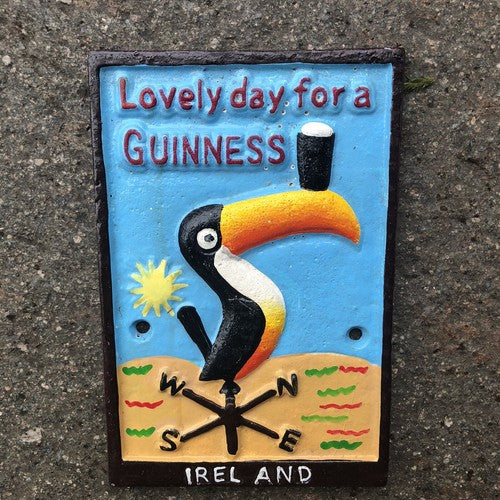 Guinness Lovely Day For A Guinness Cast Iron Sim